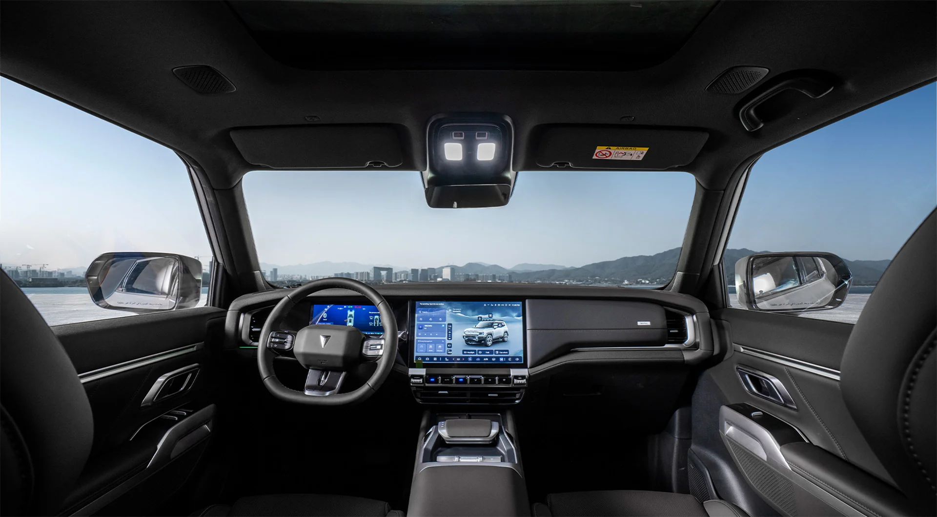 DEEPAL G318 interior in Black